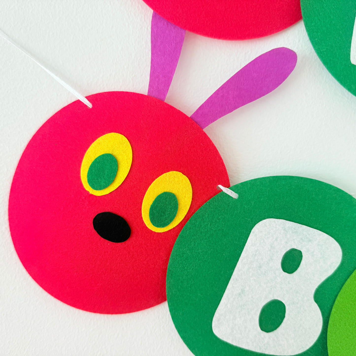 Personalised The Very Hungry Caterpillar balloon bouquet stand 1st 2nd birthday display