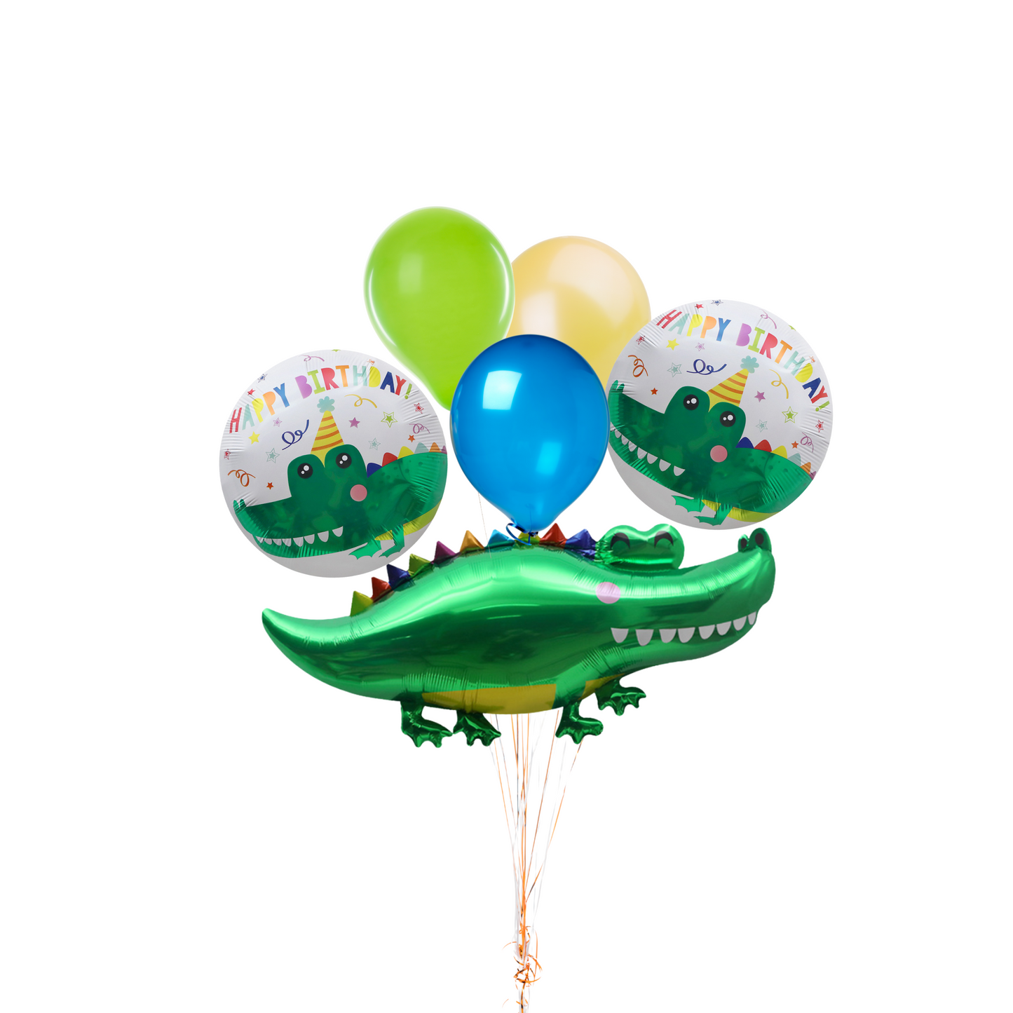 Crocodile and star balloon bundle