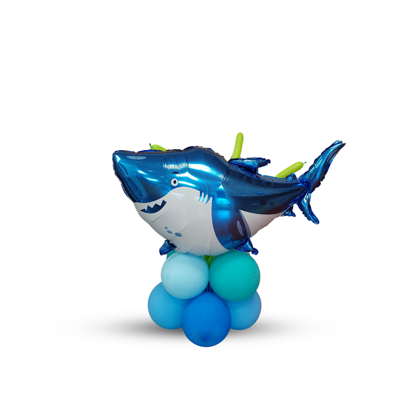 Under the sea fish birthday balloon bouquet