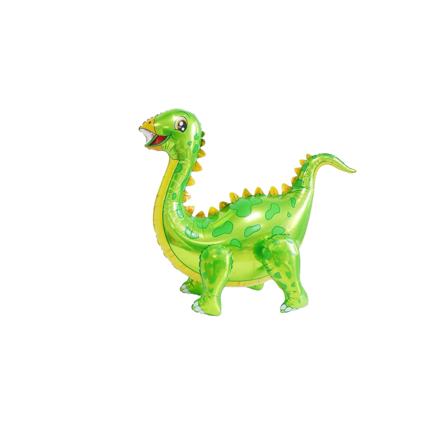 5-pack Green and blue dinosaur foil balloons