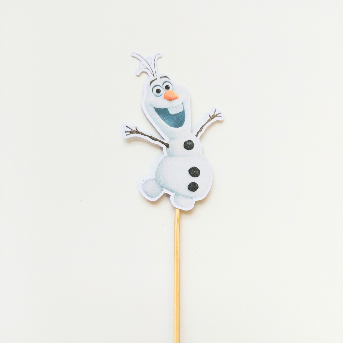 3pcs handmade frozen character cake topper set