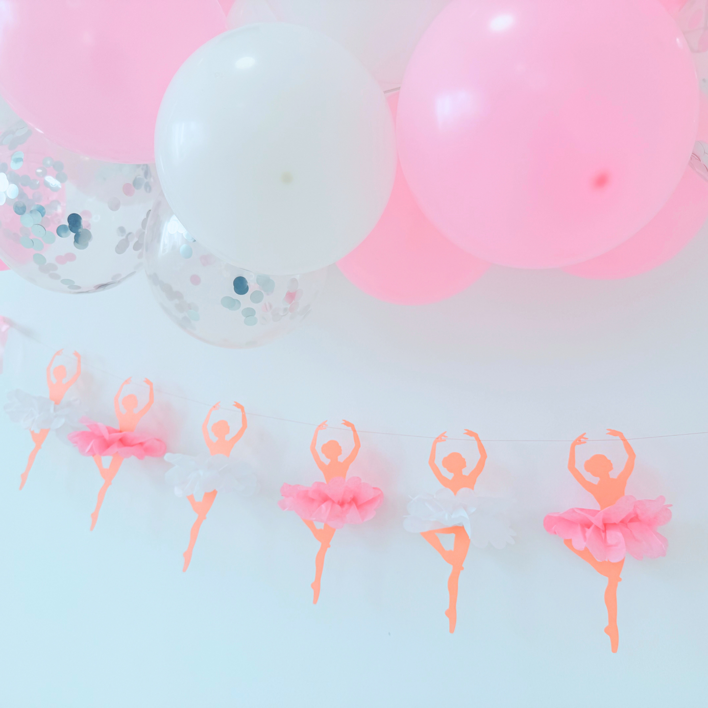 Little Ballerina Dancer Bunting Garland