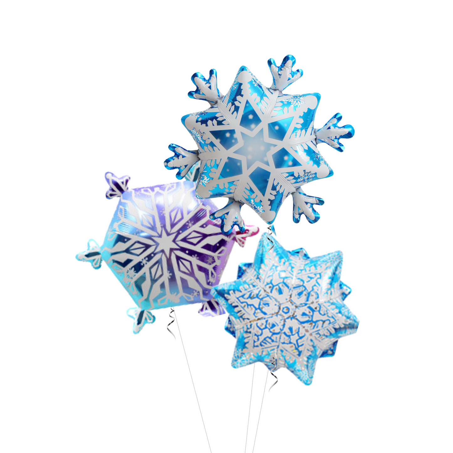 Frozen Theme Snow flakes Balloon Bundle