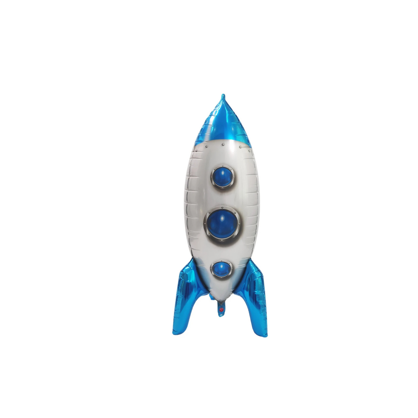 Space blue and red rocket balloon boys outer space birthday party decoration