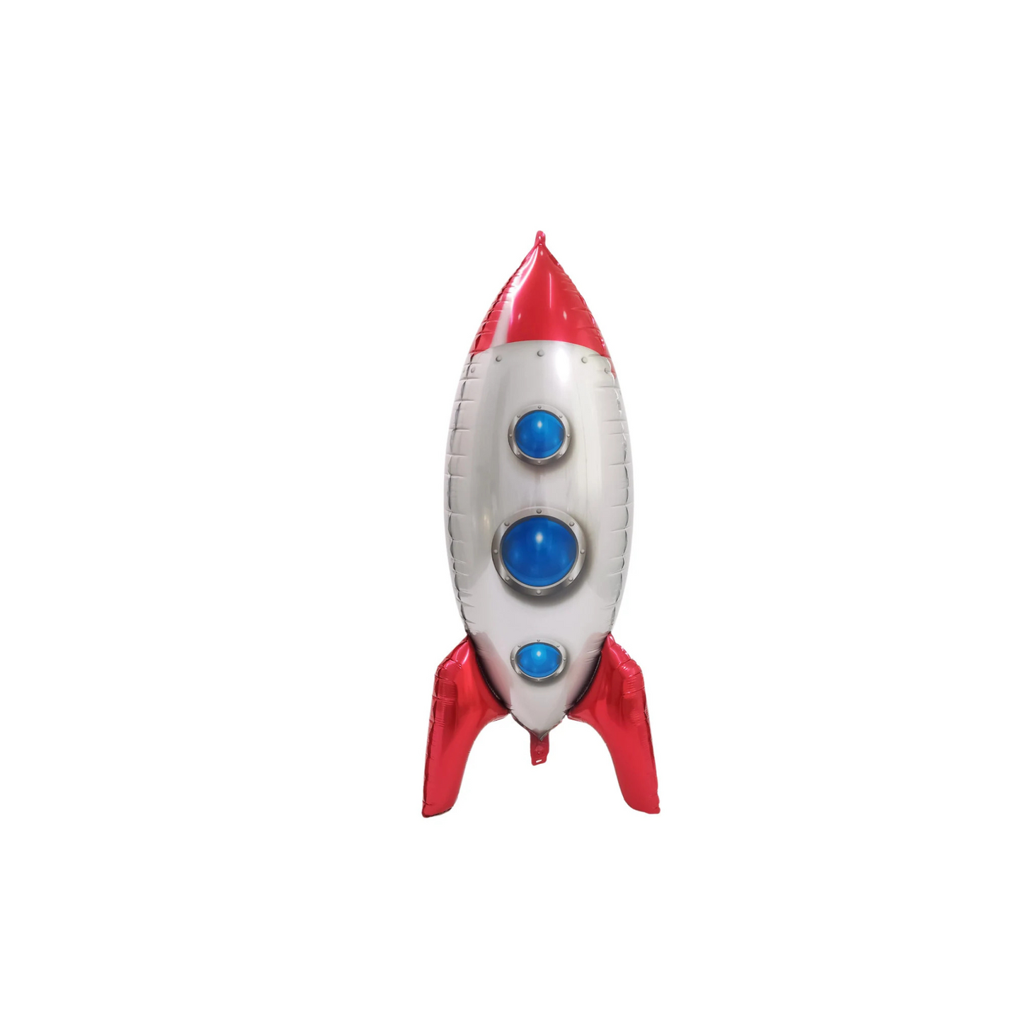 Space blue and red rocket balloon boys outer space birthday party decoration