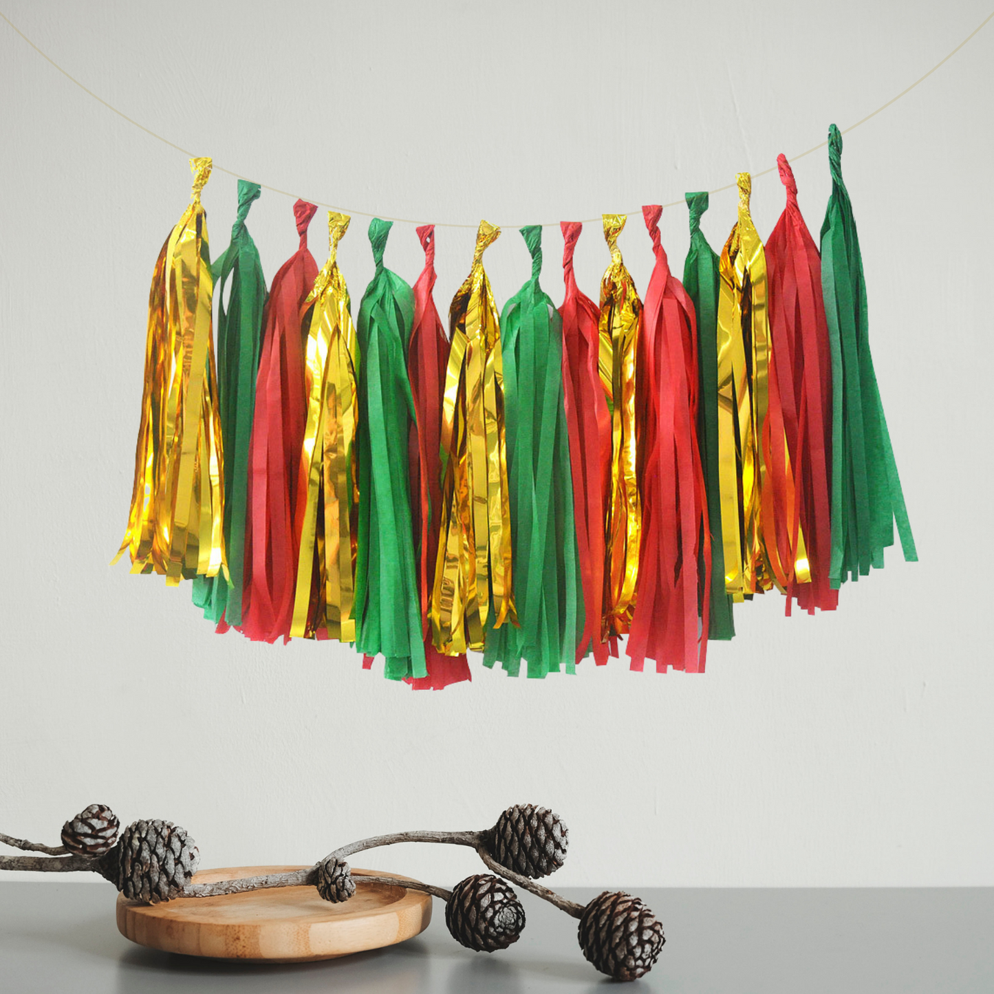 All colours Make your own Paper Tissue Tassel Garland more than 50 colours 5-Pack each