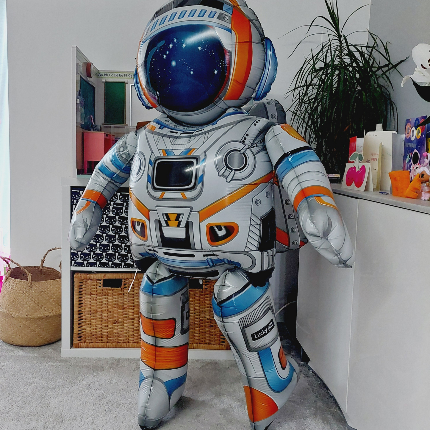 Space Large Astronaut balloon boys outer space birthday party decoration