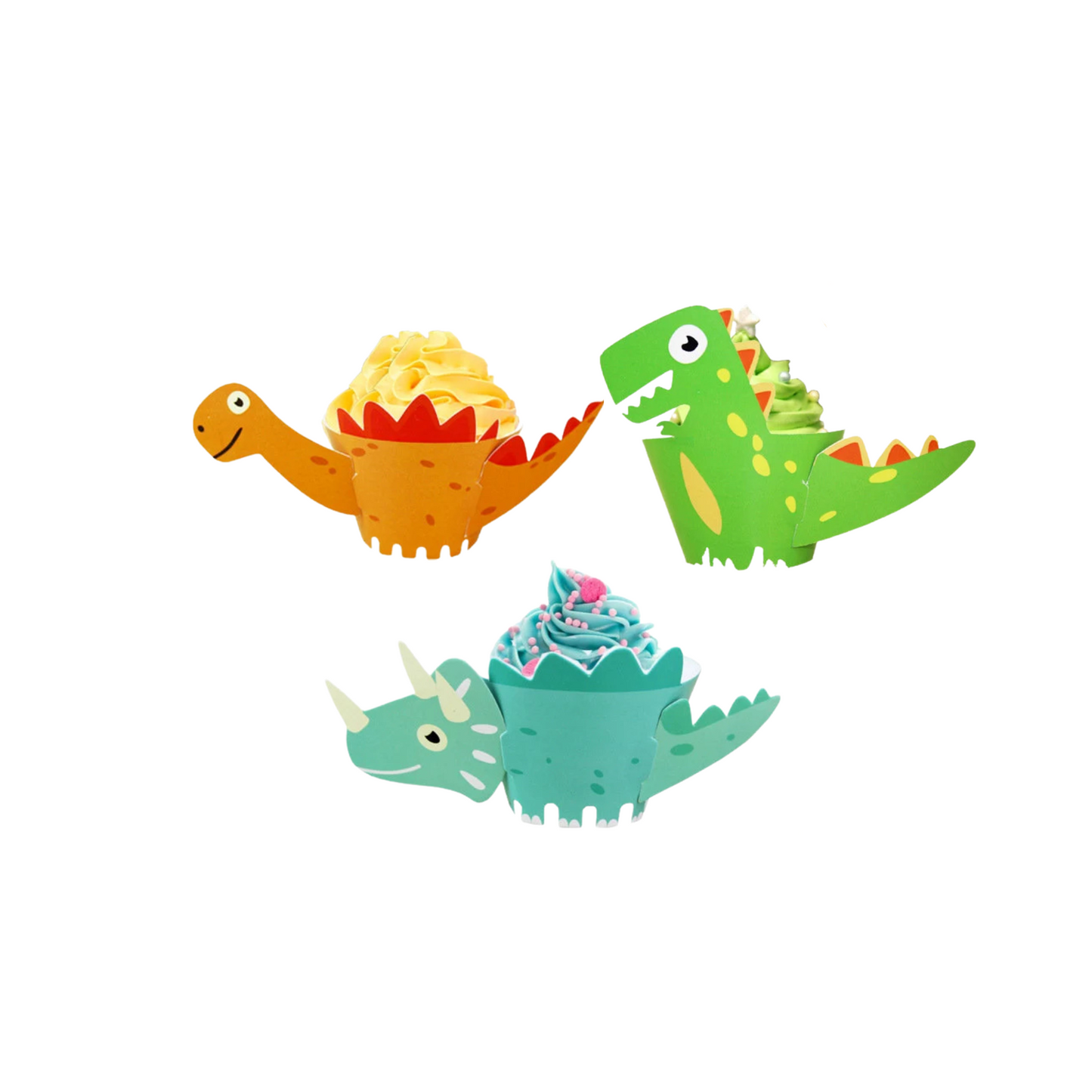 Dinosaur Birthday Party Cup cake holder 12-pack