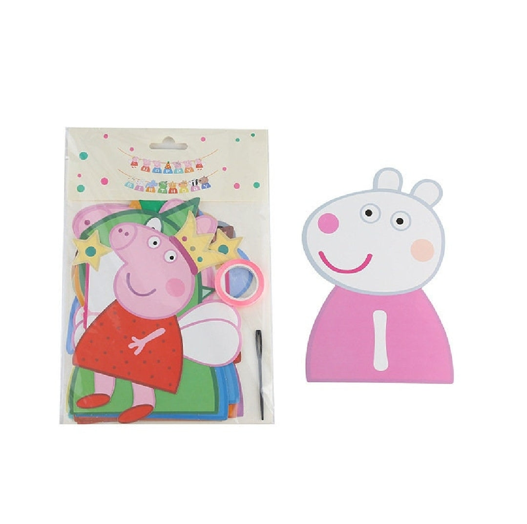 Peppa pig Family Mini Foil Balloon Bouquet Bundle