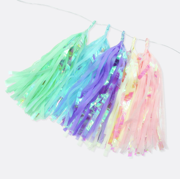 All colours Make your own Paper Tissue Tassel Garland more than 50 colours 5-Pack each