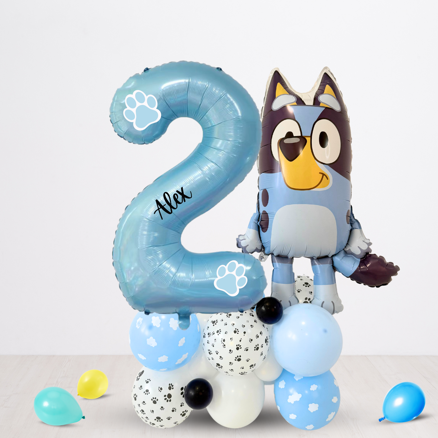 Bluey birthday balloon bouquet sculpture kids boys girls birthdays