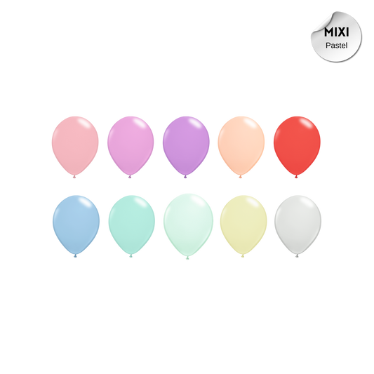 12inch Pastel Latex Balloon 5-pack