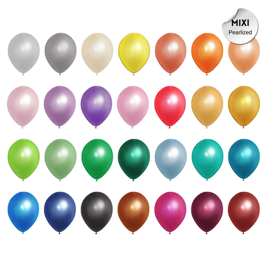 12inch Pearlized Latex Balloon 5-pack