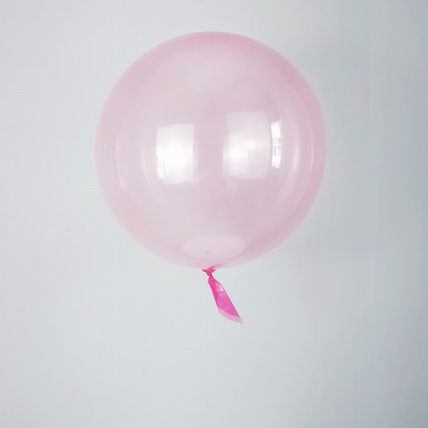 Clear transparent bubble balloons 4 sizes