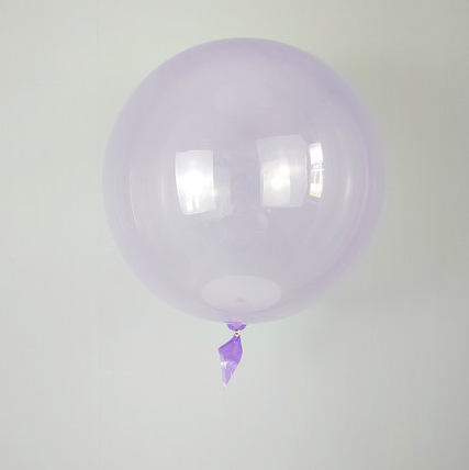 Clear transparent bubble balloons 4 sizes