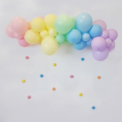 5, 12, 18, 36 inch Full Sizes Pastel Balloon