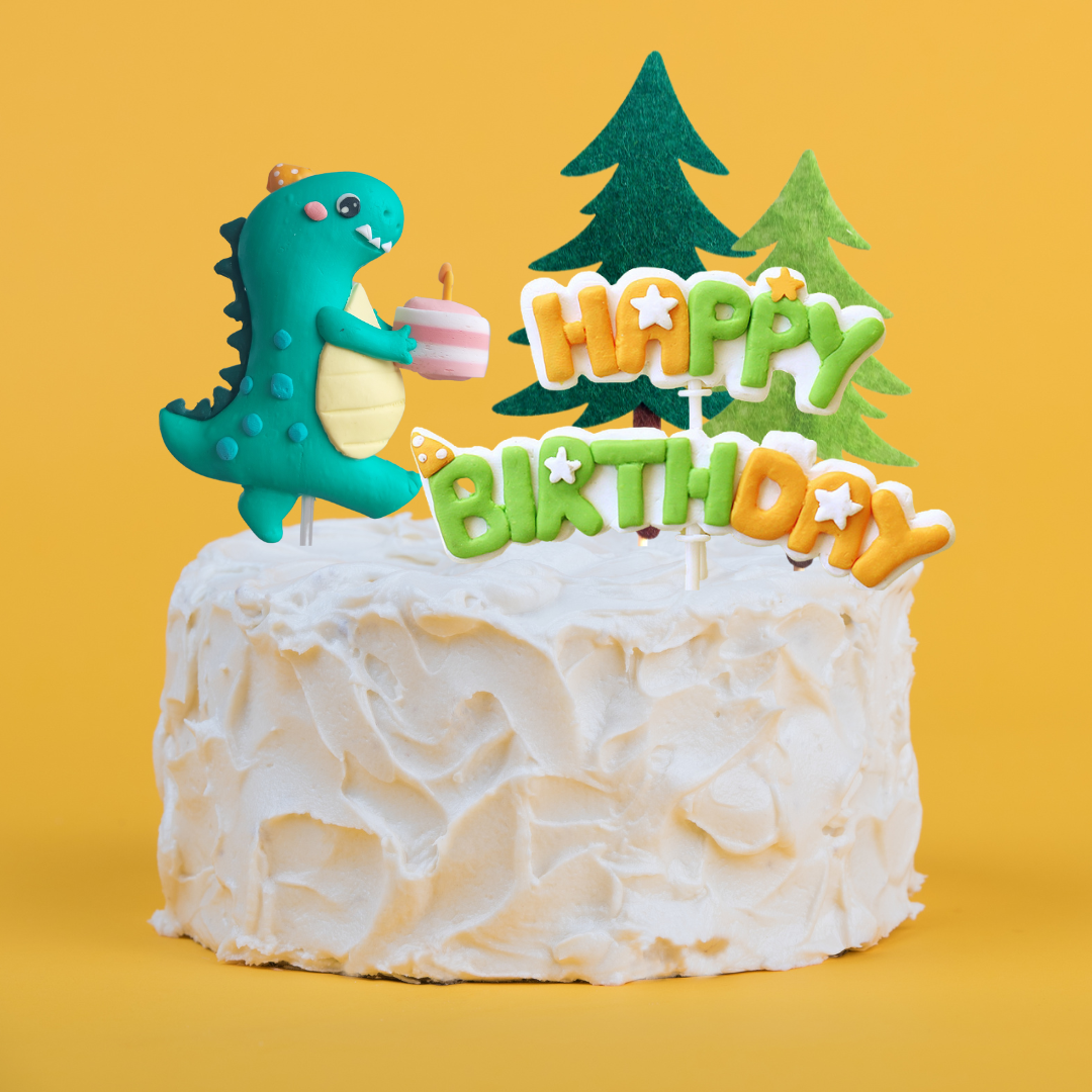 11pcs Cartoon Dinosaur Cake Topper | SHEIN Singapore